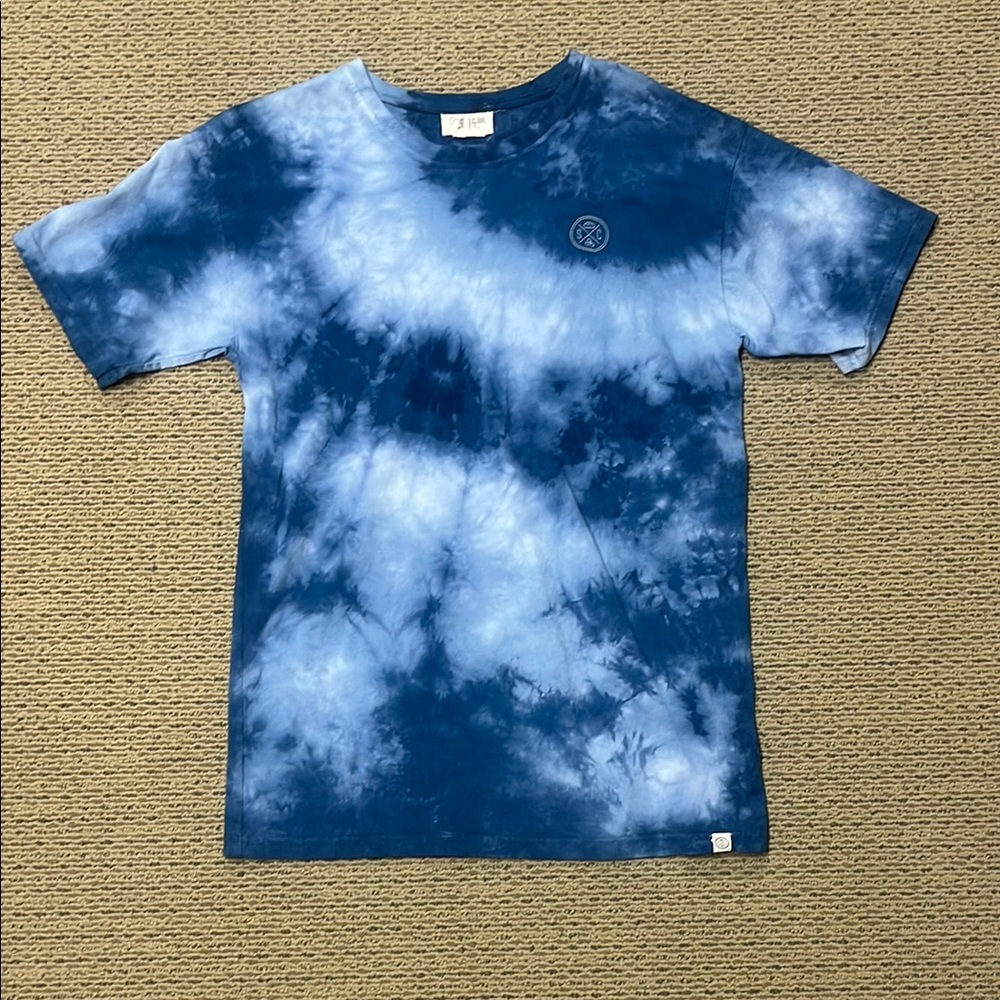 Sand Cloud Blue Tie-Dye T-Shirt
